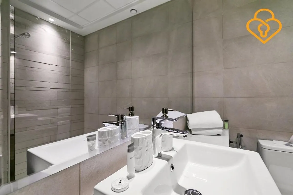 דירה דובאי Keysplease 1 Bedroom Apt In Azizi Riviera, Min To Downtown